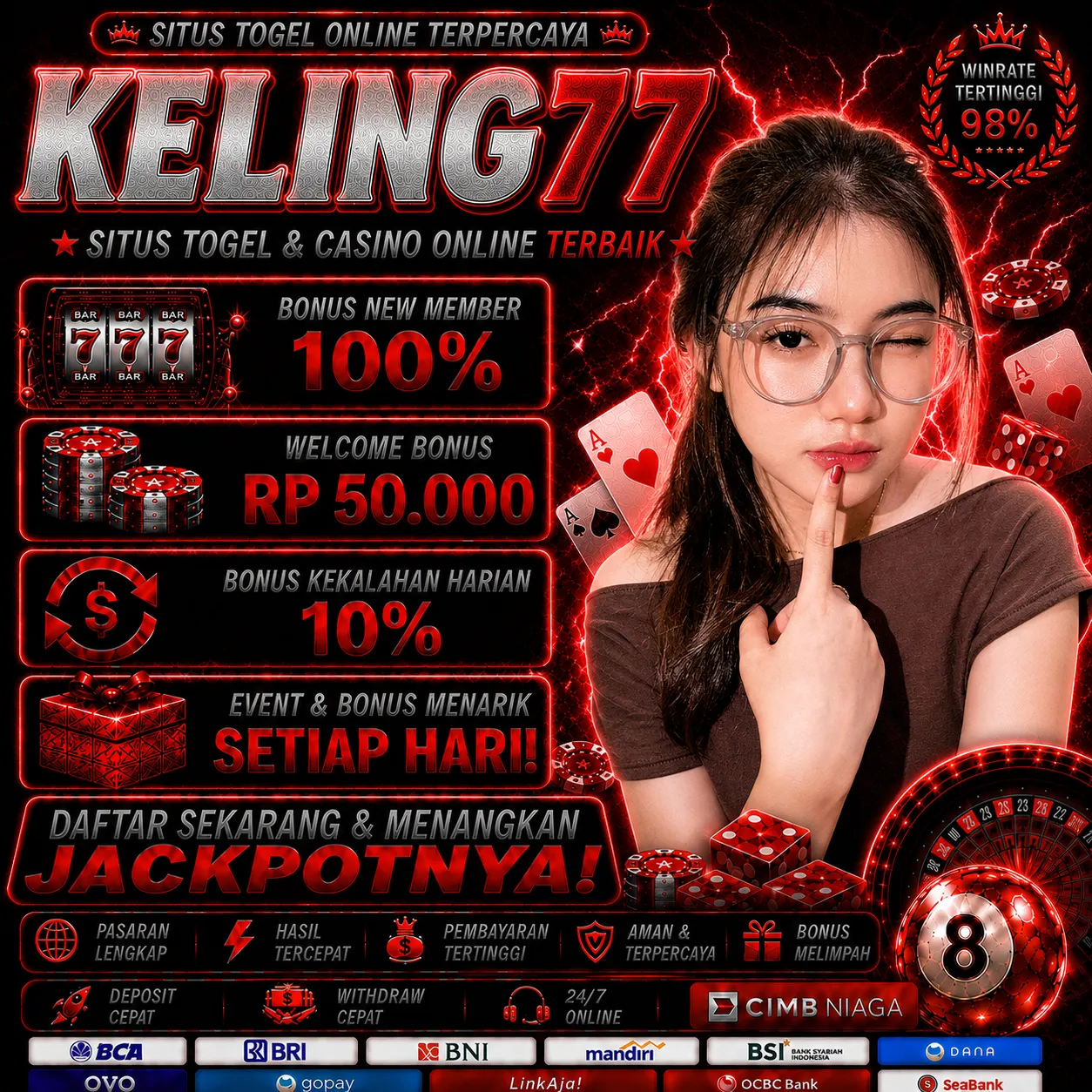 KELING77 Banner